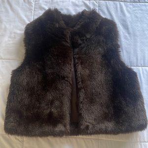 Brown Fur vest